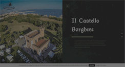 Desktop Screenshot of ilcastelloborghese.it